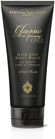 Scottish Fine Soaps Classic Male Grooming Hair & Body Wash 7 oz