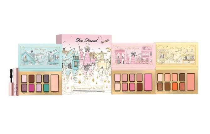 Too Faced Christmas Around the World Limited Edition Face and Eye Palettes