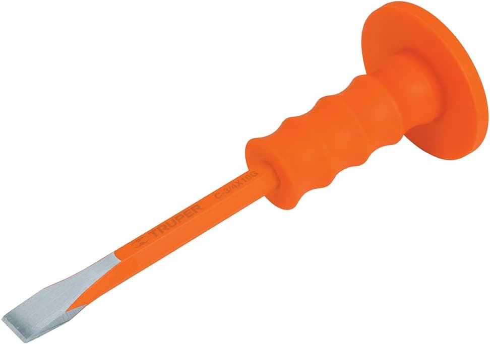 TRUPER C-3/4X10G Cushion Grip Cold Chisels 3/4"(19mm) 10"(25cm)