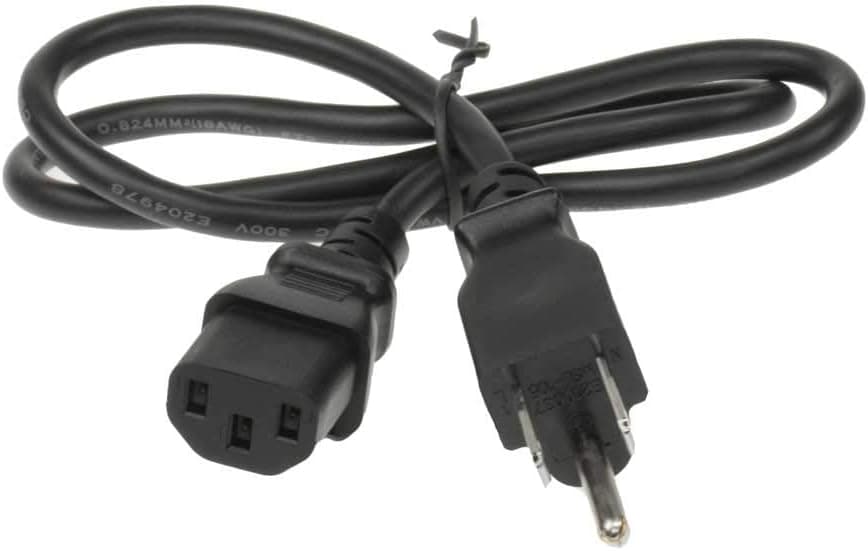 SF Cable 10ft 14AWG Low Profile 3-pin Plug NEMA 5-15P to C13 Standard Power Cord, 15Amp, 125Volt
