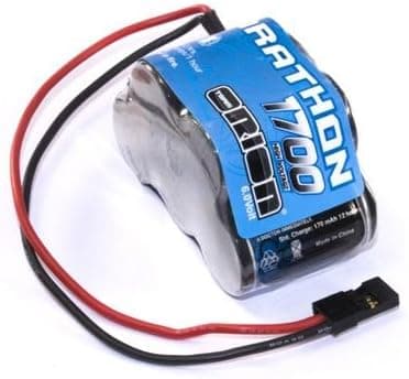 Team Orion Marathon 1700mAh NiMH 5C Hump Rx Pack with Univ Battery