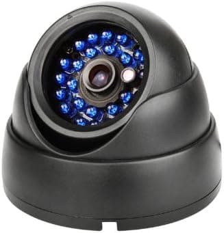 Wide Angle 3.6mm Lens Color CMOS 480TV Lines 65'(20m) IR Weatherproof Outdoor Dome Camera