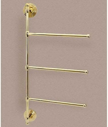 Wall Mounted Towel Rack Finish: Polished Brass