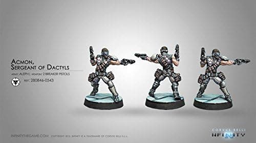 Acmon Sergeant of Dactyls Aleph Infinity Miniature Game Corvus Belli