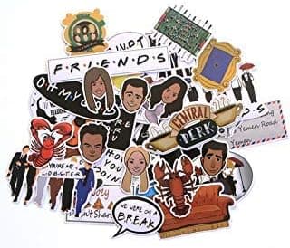Friends TV Series Set of 36 Assorted Stickers Decal Set
