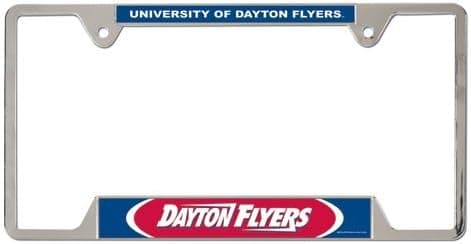 University Of Dayton Metal License Plate Frame
