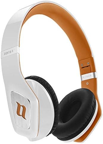Noontec Zoro II On-Ear Headphones Audiophile Approved Sounds Durable Quality Foldable and Comfortable Design (White)