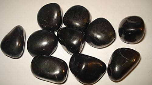 1pc Medium 100% Natural A-Grade Shungite From Russia Tumbled Polished Crystal Gemstone Specimen