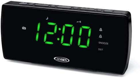 AM/FM/PLL 1.2" Green Display, Dual Alarm-Corded Telephones-Clock Radio-Spectra M