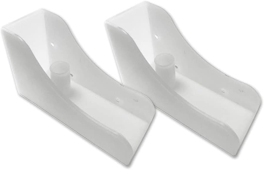 Closet DoorSavers Bi-Fold Closet Door Pivot Pin Repair Kit - White