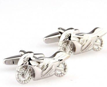 Motorcycle Cufflink 2 Pairs