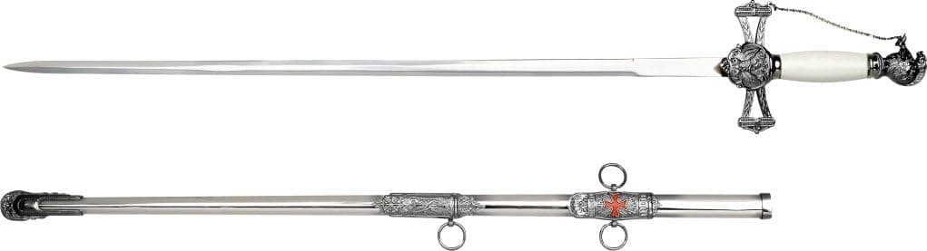 BladesUSA Hk-893S Medieval Sword 33.75-Inch Overall