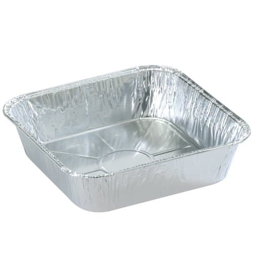 Disposable Aluminum Deep Square Cake Pan - 9” | Pack of 1