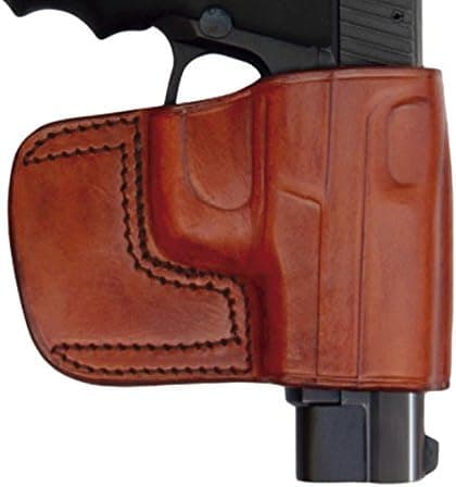 Tagua BSH-207 Belt Slide Holster, 1911-3" Compact, Brown, Right Hand