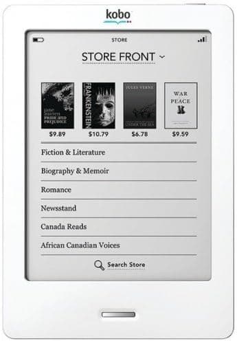 Kobo N905-Kbo-S Kobo Touch 6-Inch E Ink Screen (Silver)