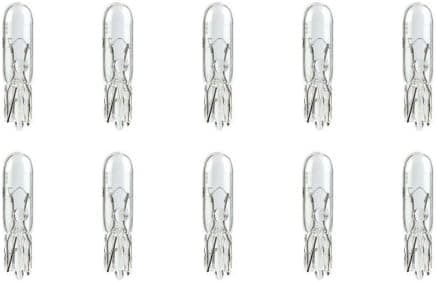 CEC Industries E74 Bulbs, 14 V, 1.4 W, W2x4.6d Base, T-1.5 Shape (Box of 10)