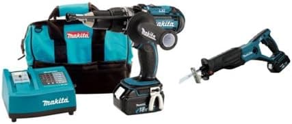 Makita LXT1 18-Volt Lithium-Ion Cordless Hammer Driver-Drill and Reciprocating Saw Kit (Discontinued by Manufacturer)