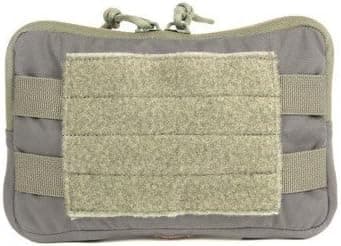 Blue Force Gear Admin Pouch with Helium Whisper Attachments (Wolf Grey)