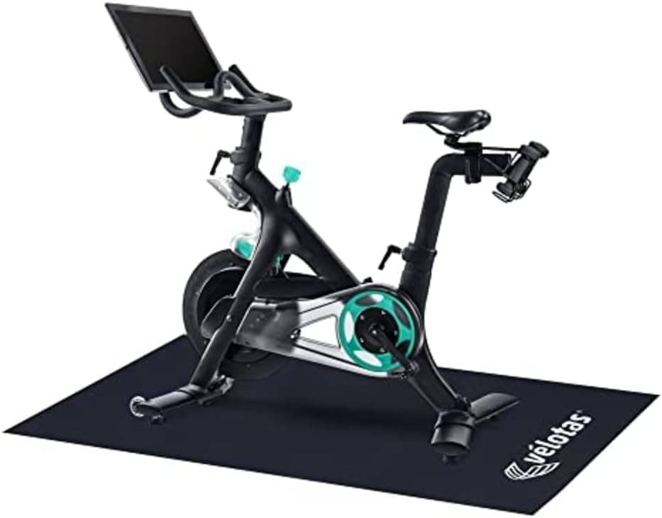Velotas Pro Series High Density Personal Fitness Equipment Mats, Protective Flooring Underneath Treadmills, Stationary Bikes and Weight Bench, Multiple Sizes