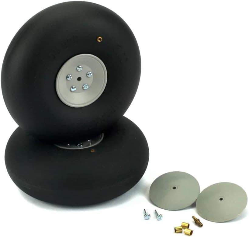Du-Bro 550RV 5-1/2" Diameter Big Wheel (2-Pack)