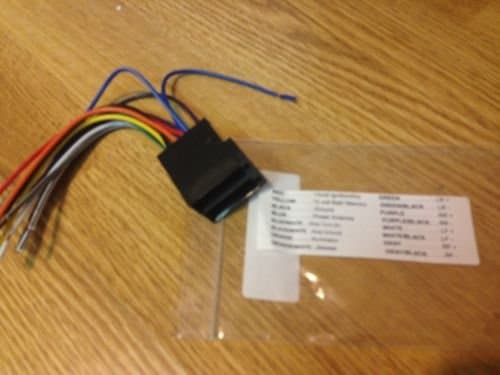 Volvo SEMI Trucks Car Stereo ISO-DIN Wiring Harness Plug and Play
