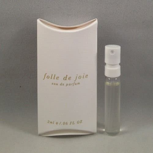 Folle De Joie By Joie EDP Spray Sample Travel Vial .06 Oz/ 2 Ml