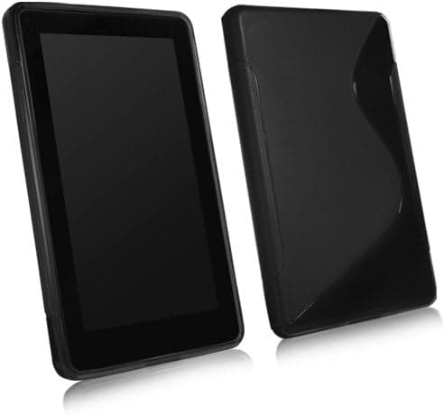 Kindle Fire Case, BoxWave [DuoSuit] Ultra Durable TPU Case w/ Shock Absorbing Corners for Amazon Kindle Fire - Jet Black