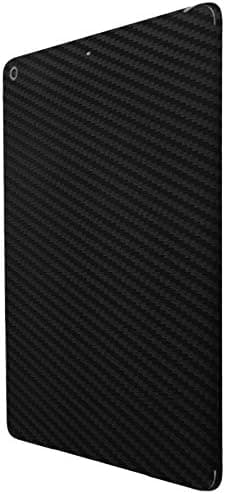 Skinomi Black Carbon Fiber Full Body Skin Compatible with Apple iPad Air (2013, 1st Gen, WiFi and LTE)(Full Coverage) TechSkin with Anti-Bubble Clear Film Screen Protector