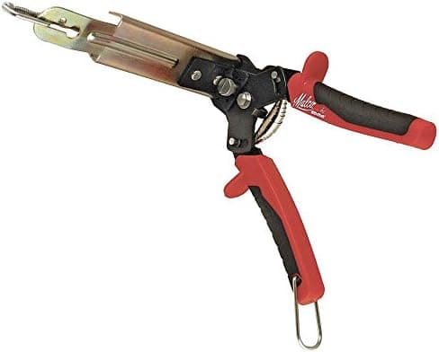 Hog Ring Pliers, Self Feed, 7 3/8 in