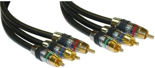 CableWholesale Premium Grade 24K Gold CL2 25-Feet Component Video Cable (10R4-03125)