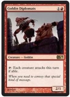 Magic The Gathering - Goblin Diplomats (141/249) - Magic 2014