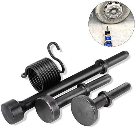Air Hammer Bits Set,Smoothing Air Chisel Pneumatic Bits Tool Set with Spring 4 PCS