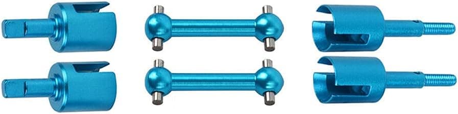 RcAidong Aluminum Joint Drive Shaft Set for Tamiya TT-01 TT-02 TT01D 51006 OP.1006 Upgrade Parts