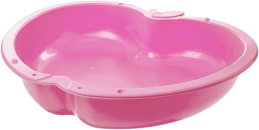 Starplay Small Apple Pool / Sandbox / Ball Pit, Pink - Holds 12 Gallons Lightweight Durable, BPA Free