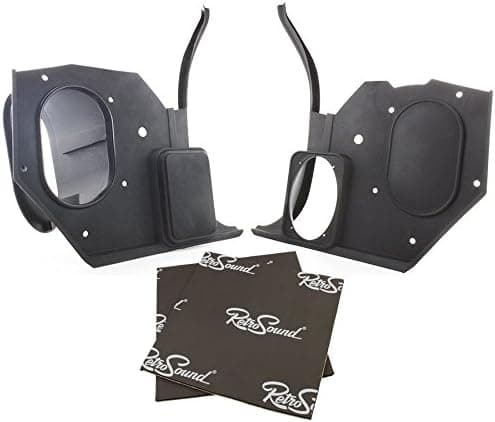 Retro Manufacturing KP-C15-7081-M Black Kick Panel (1970-81 Camaro/Firebird), 1 Pack