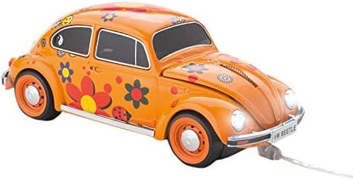 Click Car CCM-VWBEETLE-FLOWER VW Beetle Wired Optical Mouse, Flower Power