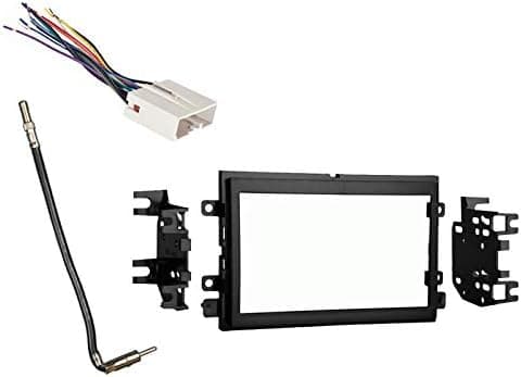 Compatible with Ford Explorer 2006 2007 2008 2009 2010 Double DIN Stereo Harness Radio Install Dash Kit Package