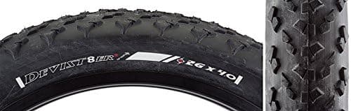 Origin8 Devist-8er 2 Tire - 26" x 4.0, Wire Bead, Belted, Black/Black