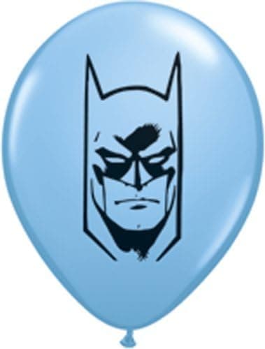 Single Source Party Supplies - 5" Batman Face Latex Balloons Bag of 10