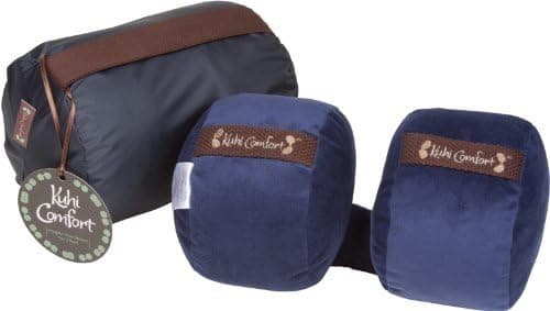 Kuhi Comfort Original Travel Pillow 2 Luxurious Cushions that Cradle Your Head on the Sides Comes in Convenient Carry Case