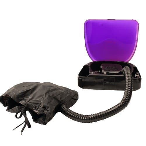 Laila Ali LADR5604 Ionic Soft Bonnet Dryer, Purple and Black
