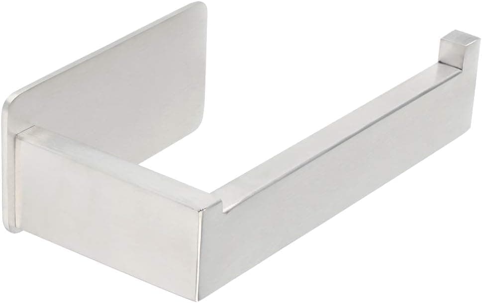 Alise Toilet Paper Holder Bathroom Tissue Roll Holder Paper Towel Holder,2 Installation of Self-Adhesive and Super Glue,SUS304 Stainless Steel Brushed Nickel