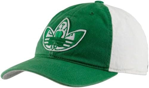 adidas Boston Celtics White-Kelly Green Court Series Strap Adjustable Hat - EQ94Z
