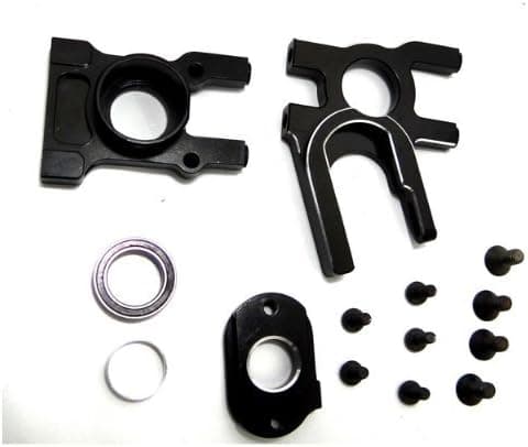 Hot Racing SCTE38A01 Aluminum Extra Support Center Diff Mount - Losi SCTE