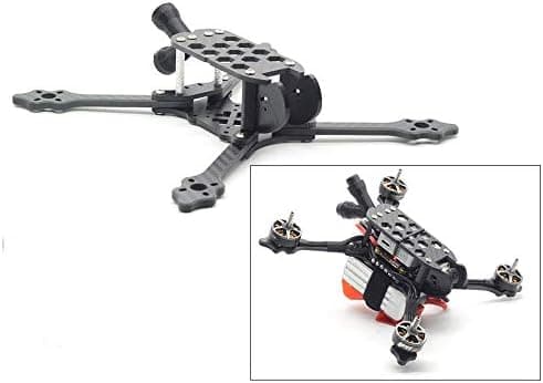5 inch 220 FPV Racing Frame Carbon Fiber Quadcopter Drone Frame Kit Quad for DJI Digital FPV System Features 5mm Removable arms