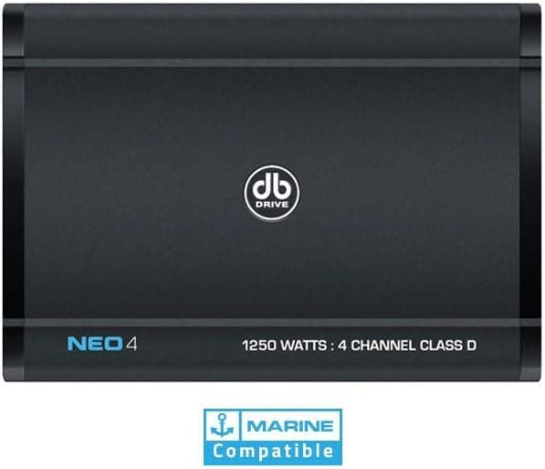 db Drive NEO4 Class D 4 Channel Amplifier 1250W (Renewed)