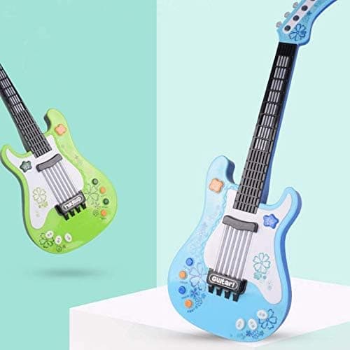 AIMEDYOU Kids Guitar for Girls Boys Toddler Child Beginner Toy Guitar Musical Instruments Early Learning Educational Toy Birthday Xmas Day Gifts (Blue)
