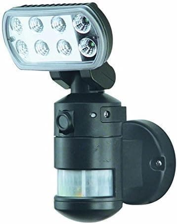 Versonel VSLNWP702B Nightwatcher Pro Motorized LED Security Motion Tracking Flood Light with Camera,Black