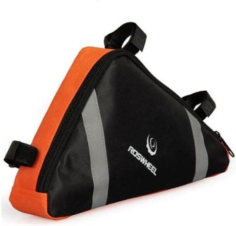 Bicycle Bike Cycling Roswheel Tube Frame Triangle Bag Orange by Generic