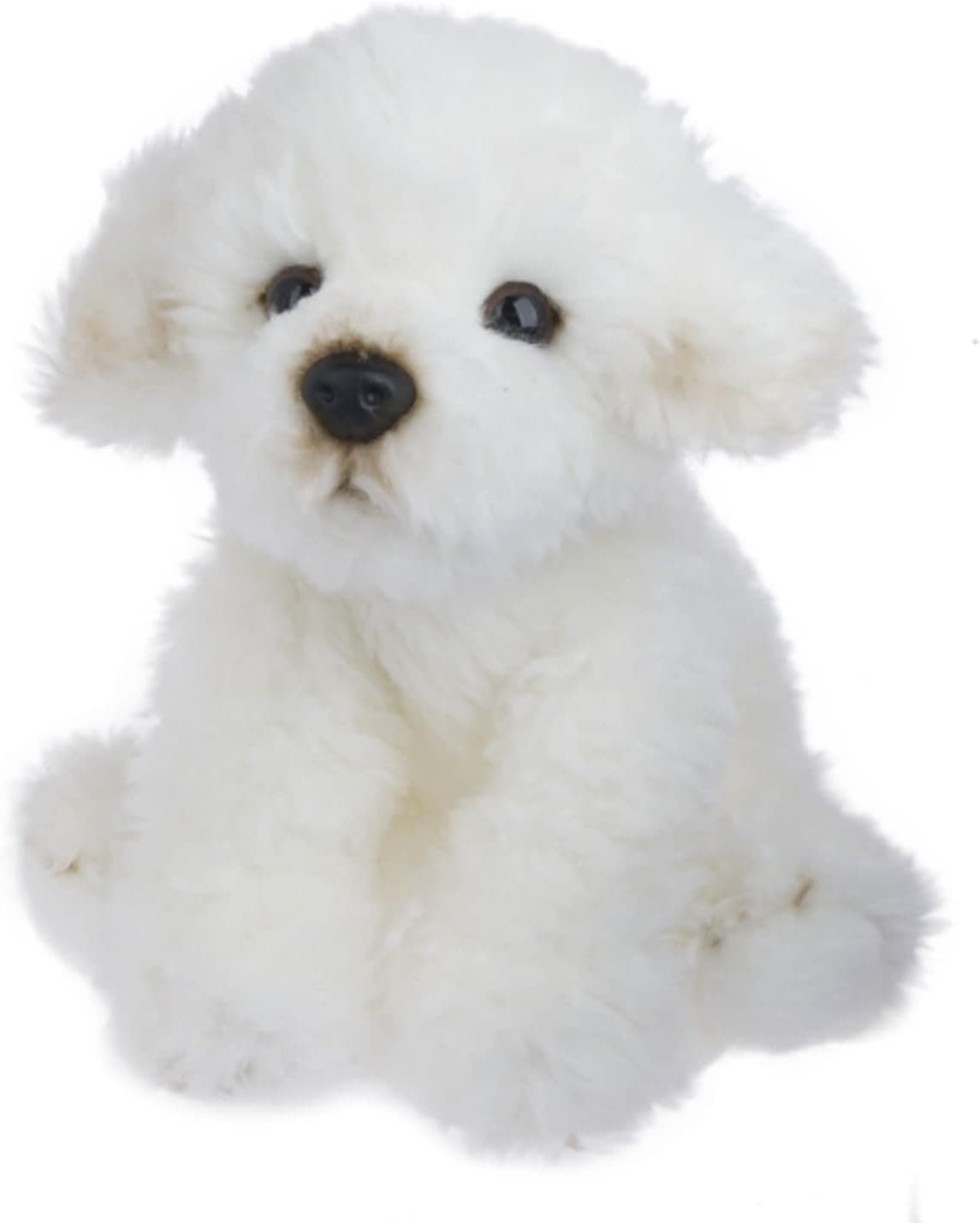 Ganz Heritage Collection White Bichon Frise Plush Stuffed Animal Toy 12 Inch